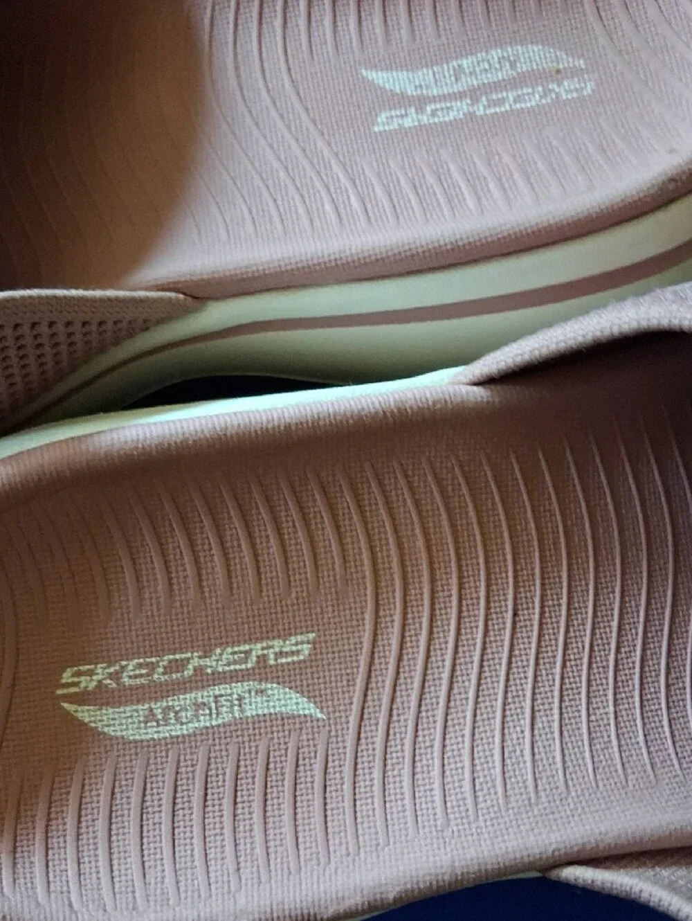 Comfort Knit Slide Sandals in Mauve Blush